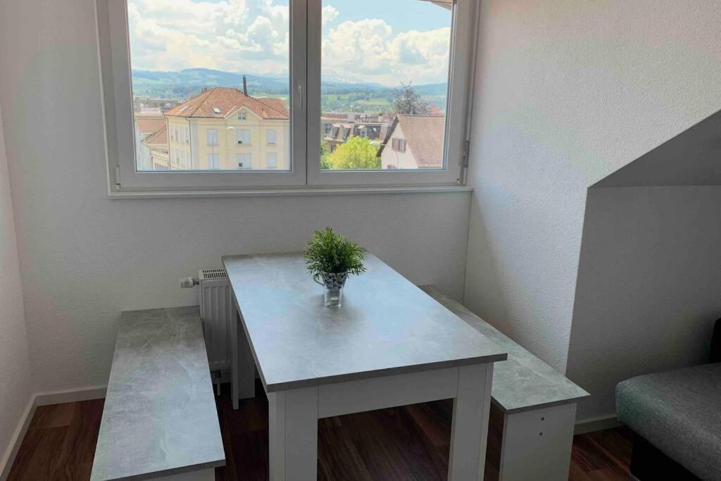 Apartment Saentisblick In Arbon Von Swisspartments Exterior foto